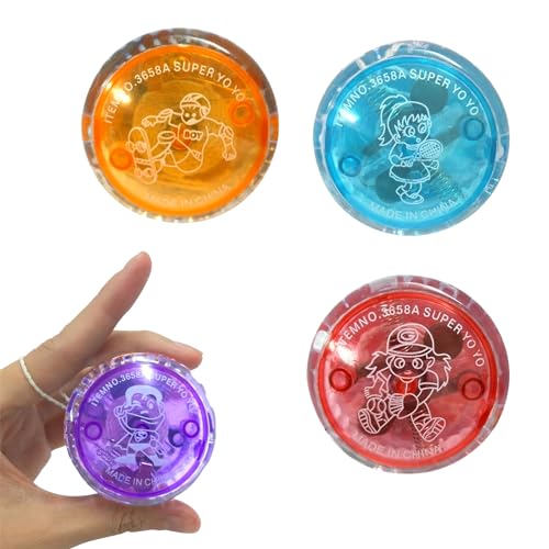 LED Licht YoYo,LED YoYo Spielzeug,YoYo Kinder,Yoyo für Anfänger,Yo-yo with Ball Bearing, Professional Yoyo,Kunststoff Responsive Yoyo für Anfänger Kinder,Birthday Party,Geschenke für Kinder,3 Stück LED Licht YoYo,LED YoYo Spielzeug,YoYo Kinder,Yoyo für Anfänger,Yo-yo with Ball Bearing, Professional Yoyo,Kunststoff Responsive Yoyo für Anfänger Kinder,Birthday Party,Geschenke für Kinder,3 Stück von Doukesh