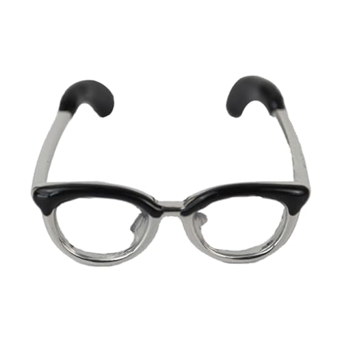Dovxk Brille Glücksring - Niedliche Brille mit offenem Ring in Form einer Mini-Brille,Niedliche Ringe für Frauen mit Open-Loop-Design, können alleine oder mit anderen Ringen getragen von Dovxk