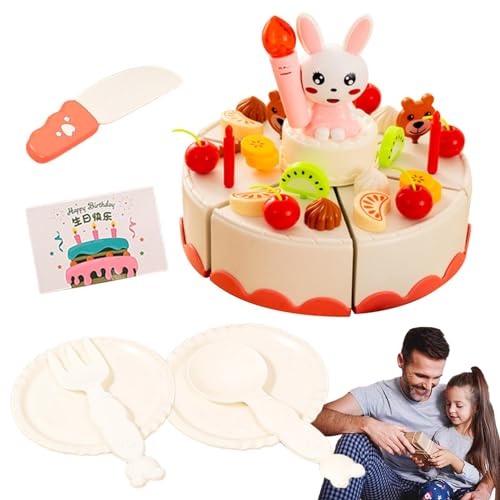 Dovxk Kuchen Spielen,Interaktives Küchenspielset - Kreatives Küchenspielzeug, sicheres Kinderspielzeug als Geburtstagsgeschenk, für Kinder, Jungen und Mädchen ab 3 Jahren von Dovxk