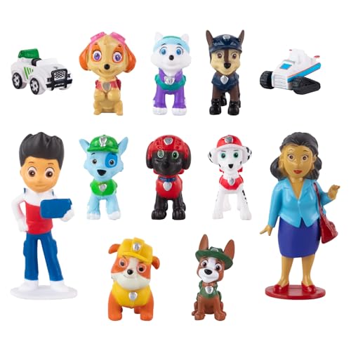 Tortenaufleger Figuren Set,Geburtstag Deko,Minifiguren Tortendeko,Muffin Deko,Figuren für Torte,Kinder Geburtstag Party Dekoration (12 Stück) von Dowdiles