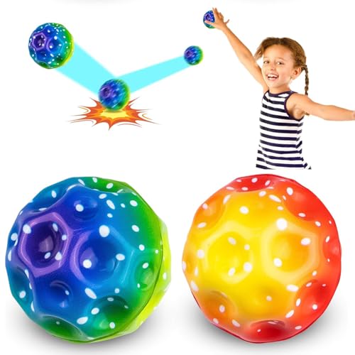 Dowdiles 2 Stück Space Ball,Space Ball Hochelastischer,Mini Bouncing Ball,Mond Ball,Sprungbälle Machen Beim Aufprall EIN Knallendes Geräusch,Ball für Kinder Party Geschenk Dowdiles 2 Stück Space Ball,Space Ball Hochelastischer,Mini Bouncing Ball,Mond Ball,Sprungbälle Machen Beim Aufprall EIN Knallendes Geräusch,Ball für Kinder Party Geschenk von Dowdiles