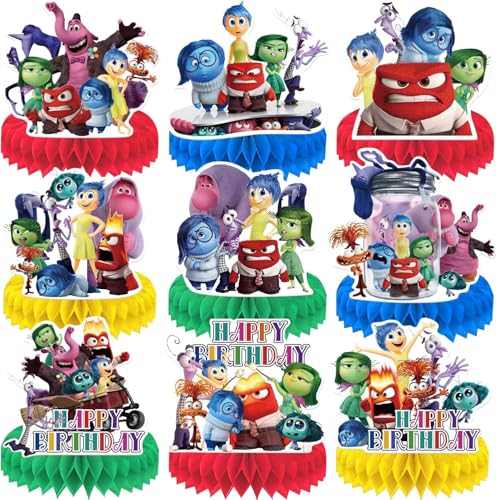 9 Mindbenders Party Waben Ball Dekoration, Party Zubehör, Cartoon Kinder Party Tisch Zentrum Dekoration Ornament, Mindbenders Tischdekoration, Geburtstag Party Dekoration 9 Mindbenders Party Waben Ball Dekoration, Party Zubehör, Cartoon Kinder Party Tisch Zentrum Dekoration Ornament, Mindbenders Tischdekoration, Geburtstag Party Dekoration von Doyomtoy