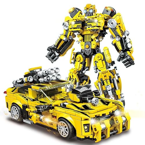 Doyomtoy Bumblebee Bauklotzsets, Mech Spielzeug, Robotermodelle, Weihnachts und Geburtstagsgeschenke, Sammlerstücke... von Doyomtoy