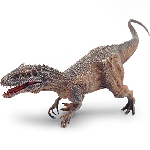 Doyomtoy Dinosaurier Spielfigur - Indominus Rex mit Beißendem Maul, Realistische Dinosaurier Figur Spielzeug, Dinosaurier aus Kunststoff Geschenke für Jungen Mädchen über 4 Jahre von Doyomtoy