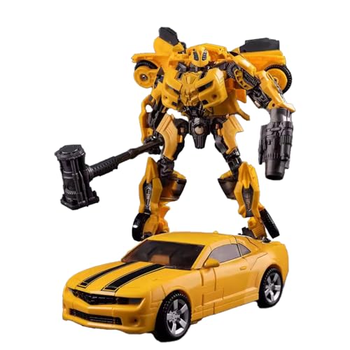 Doppeltes Verwandlungsspielzeug, Bumblebee, Optimus Prime, Mecha-Spielzeug, Jungenspielzeug, Geburtstagsgeschenke, Spielzeugornamente von Doyomtoy