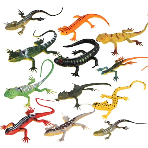 Doyomtoy Eidechse Gummi Reptilien-Eidechse Mini Reptilien Spielfiguren Realistische Reptilien Spielzeug Reptilien-Party-Dekorationen geeignet für Parodien Partys Dekorationen 12 Stück Doyomtoy Eidechse Gummi Reptilien-Eidechse Mini Reptilien Spielfiguren Realistische Reptilien Spielzeug Reptilien-Party-Dekorationen geeignet für Parodien Partys Dekorationen 12 Stück von Doyomtoy