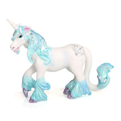 Doyomtoy Einhorn Spielfigur Einhorn Figur Regenbogeneinhorn Mythische Pegasus Modell Magische Energie Kreatur Blau Pferde Doyomtoy Einhorn Spielfigur Einhorn Figur Regenbogeneinhorn Mythische Pegasus Modell Magische Energie Kreatur Blau Pferde von Doyomtoy