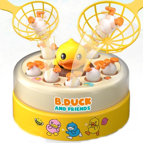 Doyomtoy Gelbe Ente Spielzeug, Bouncing Yellow Duck Spielzeug, Kinder kreative Spielzeug, Geburtstag, Urlaub Geschenke von Doyomtoy
