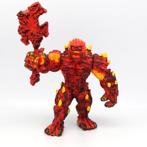 Doyomtoy Warcraft Schlacht Lavadämon Spielfigur Lava-Golem mit Waffe Mythische Modell Magische Energie Kreatur Action-Figur -Kindergeburtstagsgeschenke Doyomtoy Warcraft Schlacht Lavadämon Spielfigur Lava-Golem mit Waffe Mythische Modell Magische Energie Kreatur Action-Figur -Kindergeburtstagsgeschenke von Doyomtoy