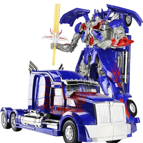 Transformers Optimus Prime, Handgemachtes Transformers Spielzeug, Geschenke für Erwachsene und Kinder, Dekorative Sammlerstücke von Doyomtoy