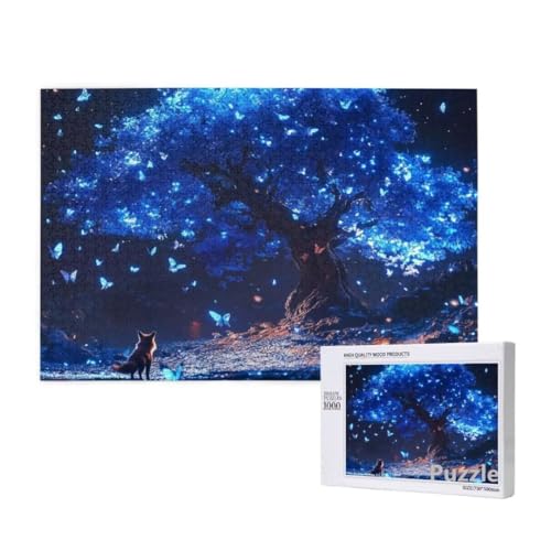 Baum Puzzle 3000 Teile Erwachsene, Groß Puzzle Schmetterling Muster Design, Jigsaw 122x81cm Size mit Geschenkboxverpackung, Wanddeko Wohnzimmer, Geschenke für Frauen, Geschenke für Männer,Model1500 Baum Puzzle 3000 Teile Erwachsene, Groß Puzzle Schmetterling Muster Design, Jigsaw 122x81cm Size mit Geschenkboxverpackung, Wanddeko Wohnzimmer, Geschenke für Frauen, Geschenke für Männer,Model1500 von Dozsconz