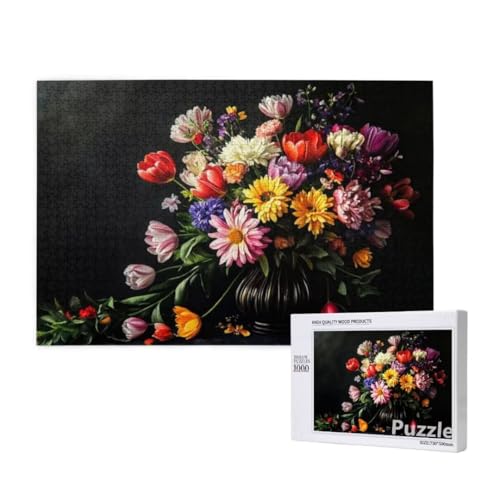 Blume Puzzle 3000 Teile Erwachsene, Groß Puzzle anlage Muster Design, Holz Jigsaw 122x81cm Size mit Geschenkboxverpackung for Wanddeko Wohnzimmer, Geschenke für Frauen, Geschenke für Männer,Model1578 Blume Puzzle 3000 Teile Erwachsene, Groß Puzzle anlage Muster Design, Holz Jigsaw 122x81cm Size mit Geschenkboxverpackung for Wanddeko Wohnzimmer, Geschenke für Frauen, Geschenke für Männer,Model1578 von Dozsconz