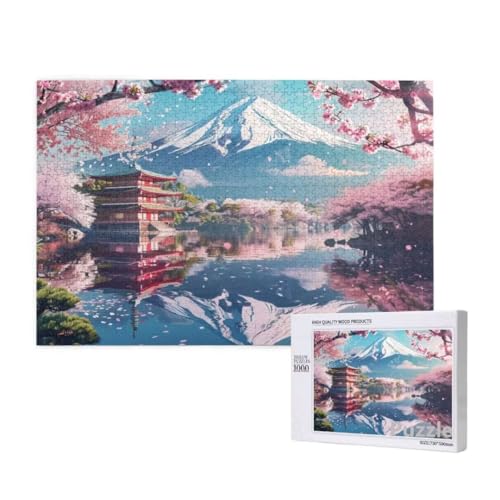Japan Puzzle 2000 Teile Erwachsene, Groß Puzzle Vulkan Fuji Muster Design, Jigsaw 99x70cm Size mit Geschenkboxverpackung, Wanddeko Wohnzimmer, Geschenke für Frauen, Geschenke für Männer,Model1128 Japan Puzzle 2000 Teile Erwachsene, Groß Puzzle Vulkan Fuji Muster Design, Jigsaw 99x70cm Size mit Geschenkboxverpackung, Wanddeko Wohnzimmer, Geschenke für Frauen, Geschenke für Männer,Model1128 von Dozsconz