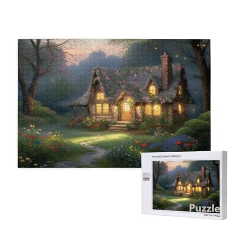Kabine Puzzle 1000 Teile Erwachsene, Groß Puzzle Landschaft Muster Design, Holz Jigsaw 75x50cm Size mit Geschenkboxverpackung, Wanddeko Wohnzimmer, Geschenke für Frauen, Geschenke für Männer,Model528 Kabine Puzzle 1000 Teile Erwachsene, Groß Puzzle Landschaft Muster Design, Holz Jigsaw 75x50cm Size mit Geschenkboxverpackung, Wanddeko Wohnzimmer, Geschenke für Frauen, Geschenke für Männer,Model528 von Dozsconz