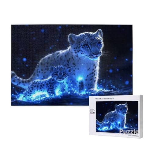 Leopard Puzzle 3000 Teile Erwachsene, Groß Puzzle Fantasie Muster Design, Jigsaw 122x81cm Size mit Geschenkboxverpackung, Wanddeko Wohnzimmer, Geschenke für Frauen, Geschenke für Männer,Model1242 Leopard Puzzle 3000 Teile Erwachsene, Groß Puzzle Fantasie Muster Design, Jigsaw 122x81cm Size mit Geschenkboxverpackung, Wanddeko Wohnzimmer, Geschenke für Frauen, Geschenke für Männer,Model1242 von Dozsconz