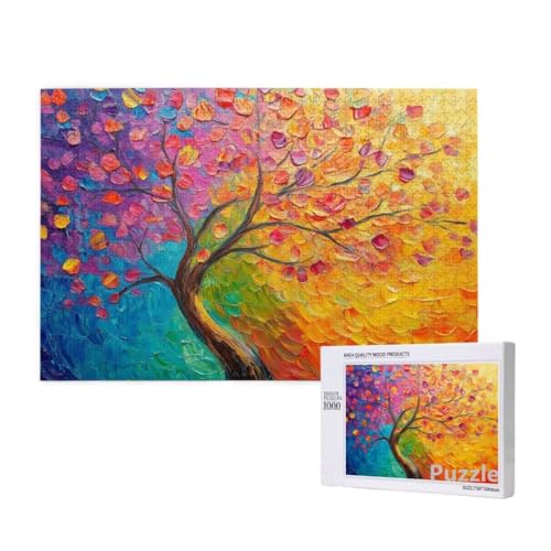 Puzzle 1500 Teile Erwachsene, Baum Puzzle Kunst Muster Design, Groß Holz Jigsaw 87x57cm Size mit Geschenkboxverpackung for Wanddeko Wohnzimmer, Geschenke für Frauen, Geschenke für Männer,Model1477 Puzzle 1500 Teile Erwachsene, Baum Puzzle Kunst Muster Design, Groß Holz Jigsaw 87x57cm Size mit Geschenkboxverpackung for Wanddeko Wohnzimmer, Geschenke für Frauen, Geschenke für Männer,Model1477 von Dozsconz