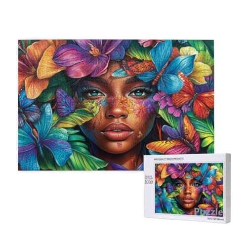 Puzzle 1500 Teile Erwachsene, Frau Puzzle anlage Muster Design, Groß Holz Jigsaw 87x57cm Size mit Geschenkboxverpackung for Wanddeko Wohnzimmer, Geschenke für Frauen, Geschenke für Männer,Model245 Puzzle 1500 Teile Erwachsene, Frau Puzzle anlage Muster Design, Groß Holz Jigsaw 87x57cm Size mit Geschenkboxverpackung for Wanddeko Wohnzimmer, Geschenke für Frauen, Geschenke für Männer,Model245 von Dozsconz