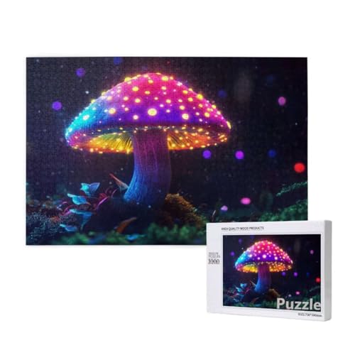 Puzzle 1500 Teile Erwachsene, Pilz Puzzle Kunst Muster Design, Groß Holz Jigsaw 87x57cm Size mit Geschenkboxverpackung for Wanddeko Wohnzimmer, Geschenke für Frauen, Geschenke für Männer,Model859 Puzzle 1500 Teile Erwachsene, Pilz Puzzle Kunst Muster Design, Groß Holz Jigsaw 87x57cm Size mit Geschenkboxverpackung for Wanddeko Wohnzimmer, Geschenke für Frauen, Geschenke für Männer,Model859 von Dozsconz