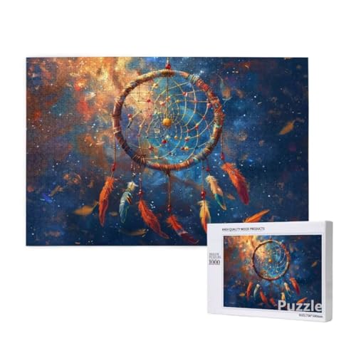 Puzzle 1500 Teile Erwachsene, TraumfäNger Puzzle Sternenhimmel Muster, Groß Jigsaw 87x57cm Size mit Geschenkboxverpackung, Wanddeko Wohnzimmer, Geschenke für Frauen, Geschenke für Männer,Model1343 Puzzle 1500 Teile Erwachsene, TraumfäNger Puzzle Sternenhimmel Muster, Groß Jigsaw 87x57cm Size mit Geschenkboxverpackung, Wanddeko Wohnzimmer, Geschenke für Frauen, Geschenke für Männer,Model1343 von Dozsconz