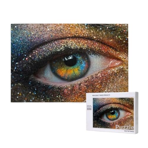Puzzle 2000 Teile Erwachsene, Auge Puzzle Kunst Muster Design, Groß Holz Jigsaw 99x70cm Size mit Geschenkboxverpackung for Wanddeko Wohnzimmer, Geschenke für Frauen, Geschenke für Männer,Model1415 Puzzle 2000 Teile Erwachsene, Auge Puzzle Kunst Muster Design, Groß Holz Jigsaw 99x70cm Size mit Geschenkboxverpackung for Wanddeko Wohnzimmer, Geschenke für Frauen, Geschenke für Männer,Model1415 von Dozsconz
