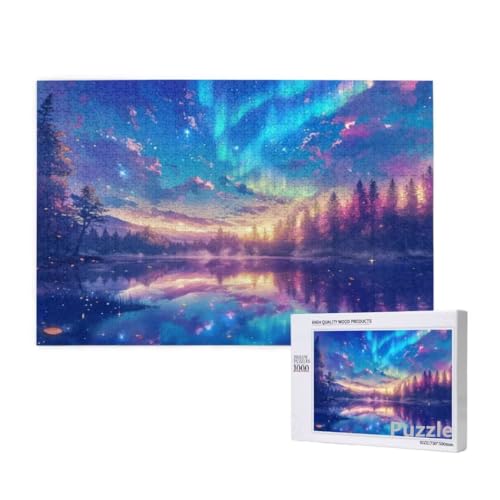 Puzzle 2000 Teile Erwachsene, Aurora Puzzle Landschaft Muster Design, Groß Jigsaw 99x70cm Size mit Geschenkboxverpackung, Wanddeko Wohnzimmer, Geschenke für Frauen, Geschenke für Männer,Model1145 von Dozsconz