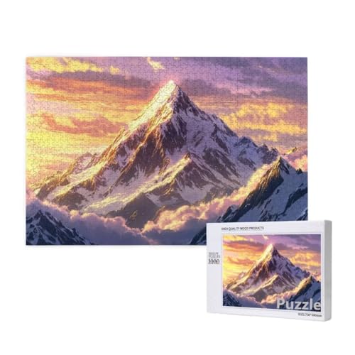 Puzzle 2000 Teile Erwachsene, Gebirge Puzzle Sonnenuntergang Muster Design, Groß Jigsaw 99x70cm Size mit Geschenkboxverpackung, Wanddeko Wohnzimmer, Geschenke für Frauen, Männer Geschenke,Model967 Puzzle 2000 Teile Erwachsene, Gebirge Puzzle Sonnenuntergang Muster Design, Groß Jigsaw 99x70cm Size mit Geschenkboxverpackung, Wanddeko Wohnzimmer, Geschenke für Frauen, Männer Geschenke,Model967 von Dozsconz