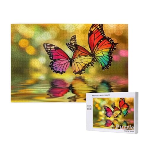 Puzzle 2000 Teile Erwachsene, Schmetterling Puzzle Farbe Muster Design, Groß Jigsaw 99x70cm Size mit Geschenkboxverpackung, Wanddeko Wohnzimmer, Geschenke für Frauen, Geschenke für Männer,Model1579 Puzzle 2000 Teile Erwachsene, Schmetterling Puzzle Farbe Muster Design, Groß Jigsaw 99x70cm Size mit Geschenkboxverpackung, Wanddeko Wohnzimmer, Geschenke für Frauen, Geschenke für Männer,Model1579 von Dozsconz