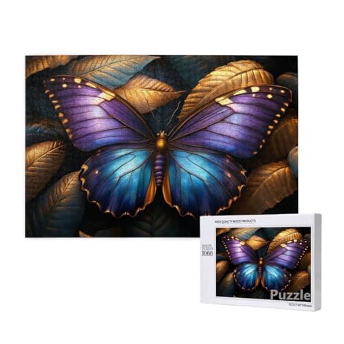 Puzzle 2000 Teile Erwachsene, Schmetterling Puzzle anlage Muster Design, Groß Jigsaw 99x70cm Size mit Geschenkboxverpackung, Wanddeko Wohnzimmer, Geschenke für Frauen, Geschenke für Männer,Model257 von Dozsconz