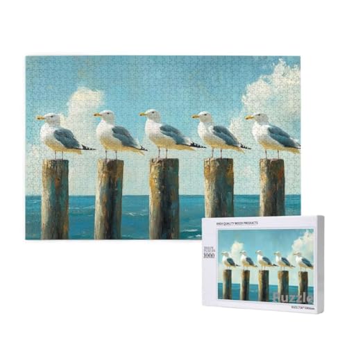 Puzzle 2000 Teile Erwachsene, Vogel Puzzle Landschaft Muster Design, Groß Holz Jigsaw 99x70cm Size mit Geschenkboxverpackung, Wanddeko Wohnzimmer, Geschenke für Frauen, Geschenke für Männer,Model487 Puzzle 2000 Teile Erwachsene, Vogel Puzzle Landschaft Muster Design, Groß Holz Jigsaw 99x70cm Size mit Geschenkboxverpackung, Wanddeko Wohnzimmer, Geschenke für Frauen, Geschenke für Männer,Model487 von Dozsconz
