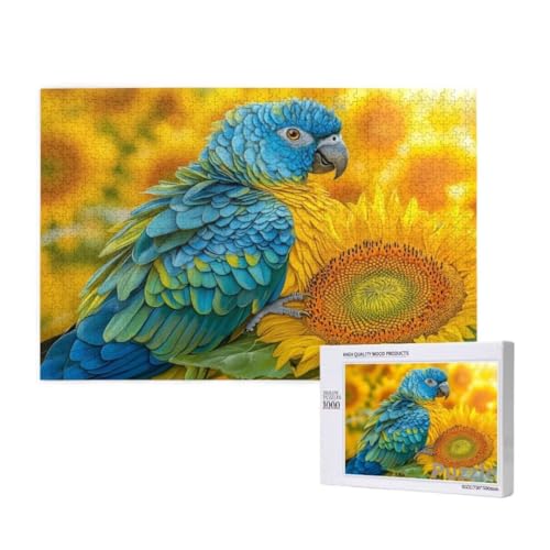 Puzzle 2000 Teile Erwachsene, Vogel Puzzle Sonnenblume Muster Design, Groß Jigsaw 99x70cm Size mit Geschenkboxverpackung, Wanddeko Wohnzimmer, Geschenke für Frauen, Geschenke für Männer,Model467 Puzzle 2000 Teile Erwachsene, Vogel Puzzle Sonnenblume Muster Design, Groß Jigsaw 99x70cm Size mit Geschenkboxverpackung, Wanddeko Wohnzimmer, Geschenke für Frauen, Geschenke für Männer,Model467 von Dozsconz