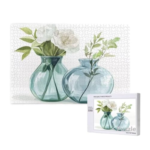 Puzzle 3000 Teile Erwachsene, Blume Puzzle BläTter Muster Design, Groß Holz Jigsaw 122x81cm Size mit Geschenkboxverpackung, Wanddeko Wohnzimmer, Geschenke für Frauen, Geschenke für Männer,Model1083 Puzzle 3000 Teile Erwachsene, Blume Puzzle BläTter Muster Design, Groß Holz Jigsaw 122x81cm Size mit Geschenkboxverpackung, Wanddeko Wohnzimmer, Geschenke für Frauen, Geschenke für Männer,Model1083 von Dozsconz