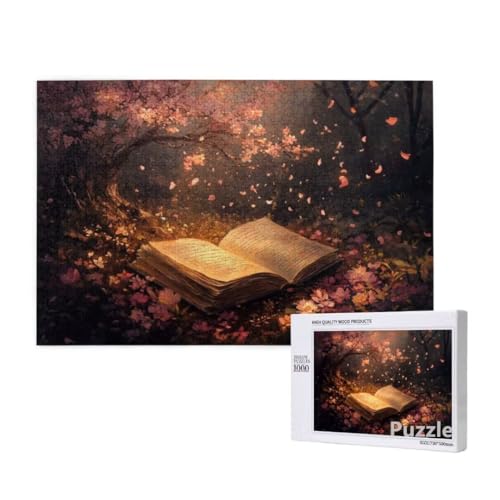 Puzzle 3000 Teile Erwachsene, Buch Puzzle Baum Muster Design, Groß Holz Jigsaw 122x81cm Size mit Geschenkboxverpackung for Wanddeko Wohnzimmer, Geschenke für Frauen, Geschenke für Männer,Model1299 Puzzle 3000 Teile Erwachsene, Buch Puzzle Baum Muster Design, Groß Holz Jigsaw 122x81cm Size mit Geschenkboxverpackung for Wanddeko Wohnzimmer, Geschenke für Frauen, Geschenke für Männer,Model1299 von Dozsconz