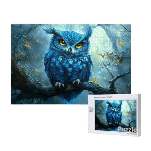 Puzzle 3000 Teile Erwachsene, Eule Puzzle Baum Muster Design, Groß Holz Jigsaw 122x81cm Size mit Geschenkboxverpackung for Wanddeko Wohnzimmer, Geschenke für Frauen, Geschenke für Männer,Model573 Puzzle 3000 Teile Erwachsene, Eule Puzzle Baum Muster Design, Groß Holz Jigsaw 122x81cm Size mit Geschenkboxverpackung for Wanddeko Wohnzimmer, Geschenke für Frauen, Geschenke für Männer,Model573 von Dozsconz