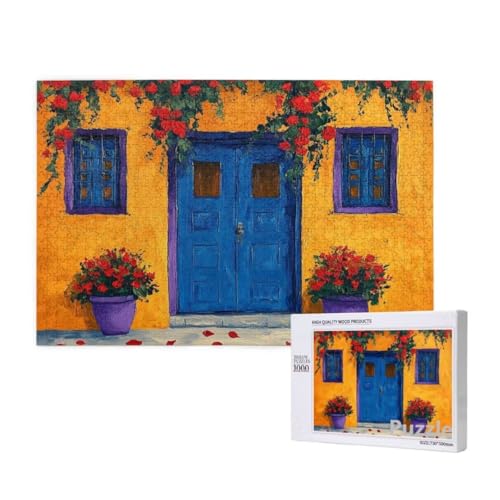 Puzzle 3000 Teile Erwachsene, TüR Puzzle Blume Muster Design, Groß Holz Jigsaw 122x81cm Size mit Geschenkboxverpackung for Wanddeko Wohnzimmer, Geschenke für Frauen, Geschenke für Männer,Model621 Puzzle 3000 Teile Erwachsene, TüR Puzzle Blume Muster Design, Groß Holz Jigsaw 122x81cm Size mit Geschenkboxverpackung for Wanddeko Wohnzimmer, Geschenke für Frauen, Geschenke für Männer,Model621 von Dozsconz
