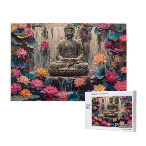 Puzzle 3000 Teile Erwachsene, Zen Puzzle Fallen Muster Design, Groß Holz Jigsaw 122x81cm Size mit Geschenkboxverpackung for Wanddeko Wohnzimmer, Geschenke für Frauen, Geschenke für Männer,Model45 Puzzle 3000 Teile Erwachsene, Zen Puzzle Fallen Muster Design, Groß Holz Jigsaw 122x81cm Size mit Geschenkboxverpackung for Wanddeko Wohnzimmer, Geschenke für Frauen, Geschenke für Männer,Model45 von Dozsconz