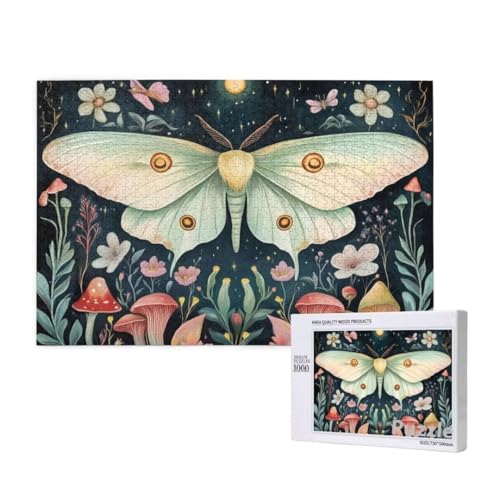 Schmetterling Puzzle 3000 Teile Erwachsene, Groß Puzzle Blume Muster Design, Jigsaw 122x81cm Size mit Geschenkboxverpackung, Wanddeko Wohnzimmer, Geschenke für Frauen, Geschenke für Männer,Model1550 Schmetterling Puzzle 3000 Teile Erwachsene, Groß Puzzle Blume Muster Design, Jigsaw 122x81cm Size mit Geschenkboxverpackung, Wanddeko Wohnzimmer, Geschenke für Frauen, Geschenke für Männer,Model1550 von Dozsconz