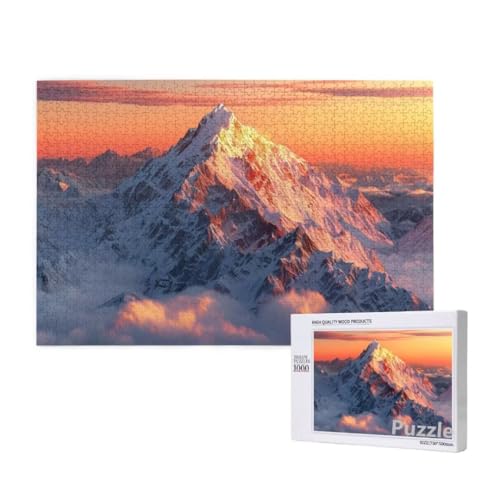 Schneeberg Puzzle 1500 Teile Erwachsene, Groß Puzzle Sonnenuntergang Muster, Jigsaw 87x57cm Size mit Geschenkboxverpackung, Wanddeko Wohnzimmer, Geschenke für Frauen, Geschenke für Männer,Model1520 Schneeberg Puzzle 1500 Teile Erwachsene, Groß Puzzle Sonnenuntergang Muster, Jigsaw 87x57cm Size mit Geschenkboxverpackung, Wanddeko Wohnzimmer, Geschenke für Frauen, Geschenke für Männer,Model1520 von Dozsconz