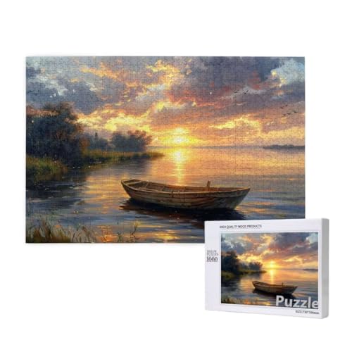 See Puzzle 1500 Teile Erwachsene, Groß Puzzle Boot Muster Design, Holz Jigsaw 87x57cm Size mit Geschenkboxverpackung for Wanddeko Wohnzimmer, Geschenke für Frauen, Geschenke für Männer,Model1536 See Puzzle 1500 Teile Erwachsene, Groß Puzzle Boot Muster Design, Holz Jigsaw 87x57cm Size mit Geschenkboxverpackung for Wanddeko Wohnzimmer, Geschenke für Frauen, Geschenke für Männer,Model1536 von Dozsconz