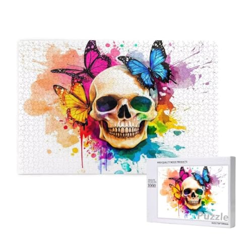 Skeleton Puzzle 2000 Teile Erwachsene, Groß Puzzle Schmetterling Muster, Holz Jigsaw 99x70cm Size mit Geschenkboxverpackung, Wanddeko Wohnzimmer, Geschenke für Frauen, Geschenke für Männer,Model1592 Skeleton Puzzle 2000 Teile Erwachsene, Groß Puzzle Schmetterling Muster, Holz Jigsaw 99x70cm Size mit Geschenkboxverpackung, Wanddeko Wohnzimmer, Geschenke für Frauen, Geschenke für Männer,Model1592 von Dozsconz