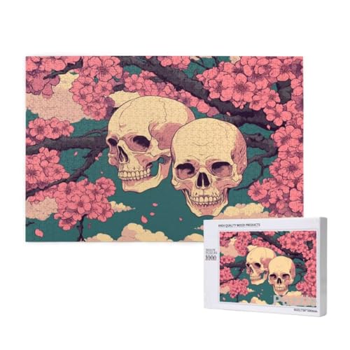 Skeleton Puzzle 3000 Teile Erwachsene, Groß Puzzle KirschblüTen Muster, Holz Jigsaw 122x81cm Size mit Geschenkboxverpackung, Wanddeko Wohnzimmer, Geschenke für Frauen, Geschenke für Männer,Model1134 Skeleton Puzzle 3000 Teile Erwachsene, Groß Puzzle KirschblüTen Muster, Holz Jigsaw 122x81cm Size mit Geschenkboxverpackung, Wanddeko Wohnzimmer, Geschenke für Frauen, Geschenke für Männer,Model1134 von Dozsconz