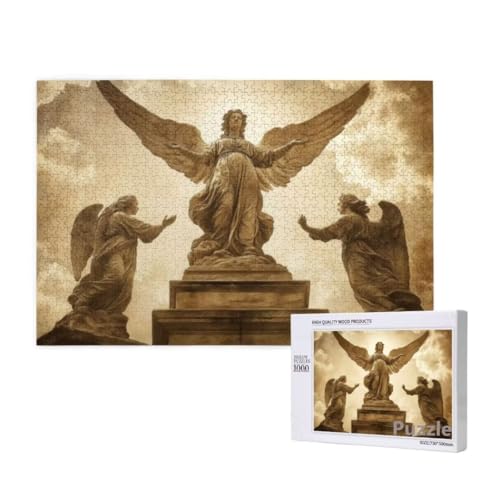 Skulptur Puzzle 2000 Teile Erwachsene, Groß Puzzle Architektur Muster Design, Jigsaw 99x70cm Size mit Geschenkboxverpackung, Wanddeko Wohnzimmer, Geschenke für Frauen, Geschenke für Männer,Model160 von Dozsconz