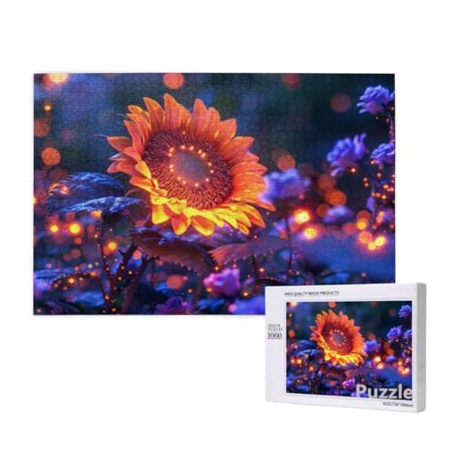 Sonnenblume Puzzle 2000 Teile Erwachsene, Groß Puzzle Fantasie Muster Design, Jigsaw 99x70cm Size mit Geschenkboxverpackung, Wanddeko Wohnzimmer, Geschenke für Frauen, Geschenke für Männer,Model1040 Sonnenblume Puzzle 2000 Teile Erwachsene, Groß Puzzle Fantasie Muster Design, Jigsaw 99x70cm Size mit Geschenkboxverpackung, Wanddeko Wohnzimmer, Geschenke für Frauen, Geschenke für Männer,Model1040 von Dozsconz