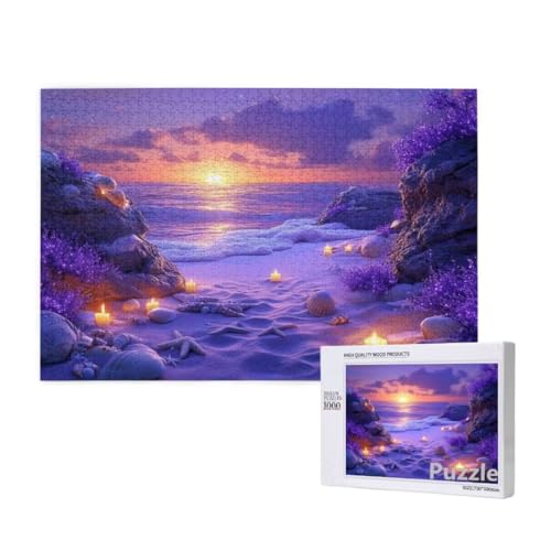 Strand Puzzle 1500 Teile Erwachsene, Groß Puzzle Sonnenuntergang Muster Design, Jigsaw 87x57cm Size mit Geschenkboxverpackung, Wanddeko Wohnzimmer, Geschenke für Frauen, Geschenke für Männer,Model854 Strand Puzzle 1500 Teile Erwachsene, Groß Puzzle Sonnenuntergang Muster Design, Jigsaw 87x57cm Size mit Geschenkboxverpackung, Wanddeko Wohnzimmer, Geschenke für Frauen, Geschenke für Männer,Model854 von Dozsconz