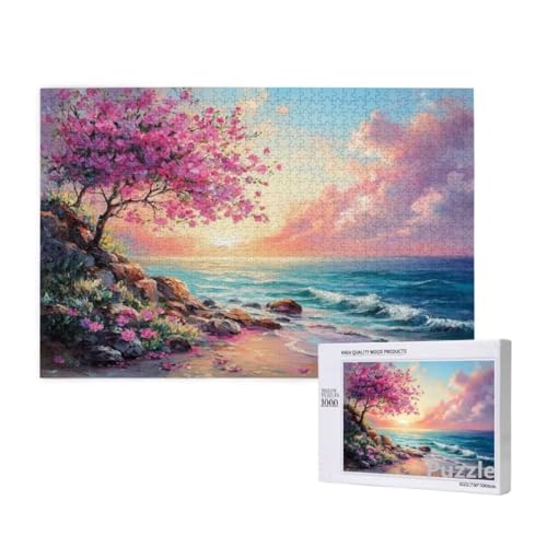 Strand Puzzle 3000 Teile Erwachsene, Groß Puzzle Sonnenuntergang Muster, Holz Jigsaw 122x81cm Size mit Geschenkboxverpackung, Wanddeko Wohnzimmer, Geschenke für Frauen, Geschenke für Männer,Model1390 Strand Puzzle 3000 Teile Erwachsene, Groß Puzzle Sonnenuntergang Muster, Holz Jigsaw 122x81cm Size mit Geschenkboxverpackung, Wanddeko Wohnzimmer, Geschenke für Frauen, Geschenke für Männer,Model1390 von Dozsconz