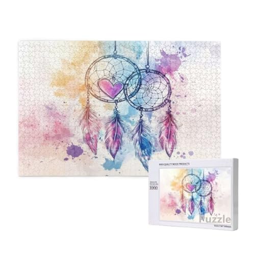 TraumfäNger Puzzle 3000 Teile Erwachsene, Groß Puzzle Liebe Muster Design, Jigsaw 122x81cm Size mit Geschenkboxverpackung, Wanddeko Wohnzimmer, Geschenke für Frauen, Geschenke für Männer,Model1014 von Dozsconz