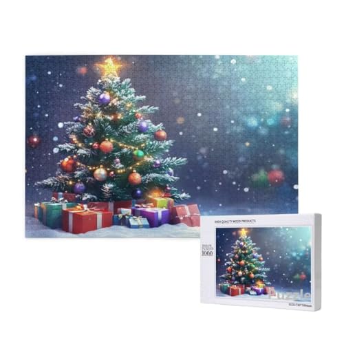 Weihnachtsbaum Puzzle 3000 Teile Erwachsene, Groß Puzzle Geschenk Muster, Holz Jigsaw 122x81cm Size mit Geschenkboxverpackung, Wanddeko Wohnzimmer, Geschenke für Frauen, Geschenke für Männer,Model510 Weihnachtsbaum Puzzle 3000 Teile Erwachsene, Groß Puzzle Geschenk Muster, Holz Jigsaw 122x81cm Size mit Geschenkboxverpackung, Wanddeko Wohnzimmer, Geschenke für Frauen, Geschenke für Männer,Model510 von Dozsconz
