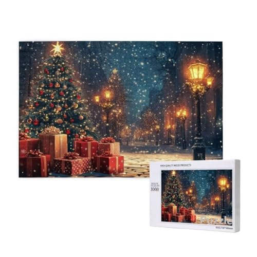 Weihnachtsbaum Puzzle 3000 Teile Erwachsene, Groß Puzzle Geschenk Muster, Holz Jigsaw 122x81cm Size mit Geschenkboxverpackung, Wanddeko Wohnzimmer, Geschenke für Frauen, Geschenke für Männer,Model706 Weihnachtsbaum Puzzle 3000 Teile Erwachsene, Groß Puzzle Geschenk Muster, Holz Jigsaw 122x81cm Size mit Geschenkboxverpackung, Wanddeko Wohnzimmer, Geschenke für Frauen, Geschenke für Männer,Model706 von Dozsconz
