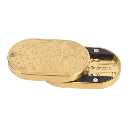 Dpofirs Fidget Slider, Metal Zappern Erwachsene Haptic Infinite Rotation Push, EDC -Push -Karte für Erwachsene, Executive Desk Toy für Keep & Stress Relief Dpofirs Fidget Slider, Metal Zappern Erwachsene Haptic Infinite Rotation Push, EDC -Push -Karte für Erwachsene, Executive Desk Toy für Keep & Stress Relief von Dpofirs
