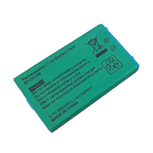 Dpofirs GBA SP Akku, 850mAh Ersatz Lithium-Ionen-Akku für GBA SP Spielkonsolen 3,7 V von Dpofirs