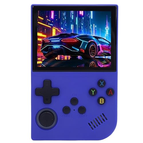 Dpofirs Retro Handheld Game Console, 3,5 Zoll IPS Bildschirm mit 3500 mAh Akku, Tragbares Open Source Linux System, Retro Gaming Konsole (128G) von Dpofirs